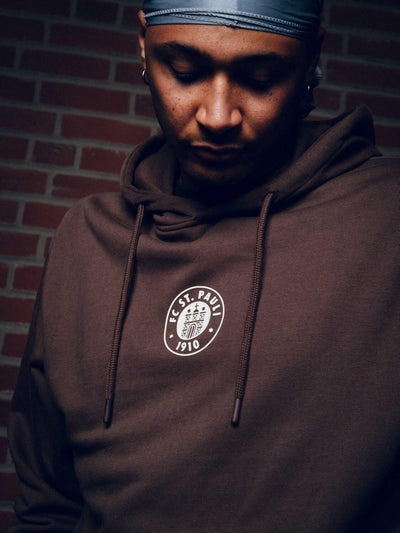 Kapuzenpullover "braun/ Off White" - Gallery
