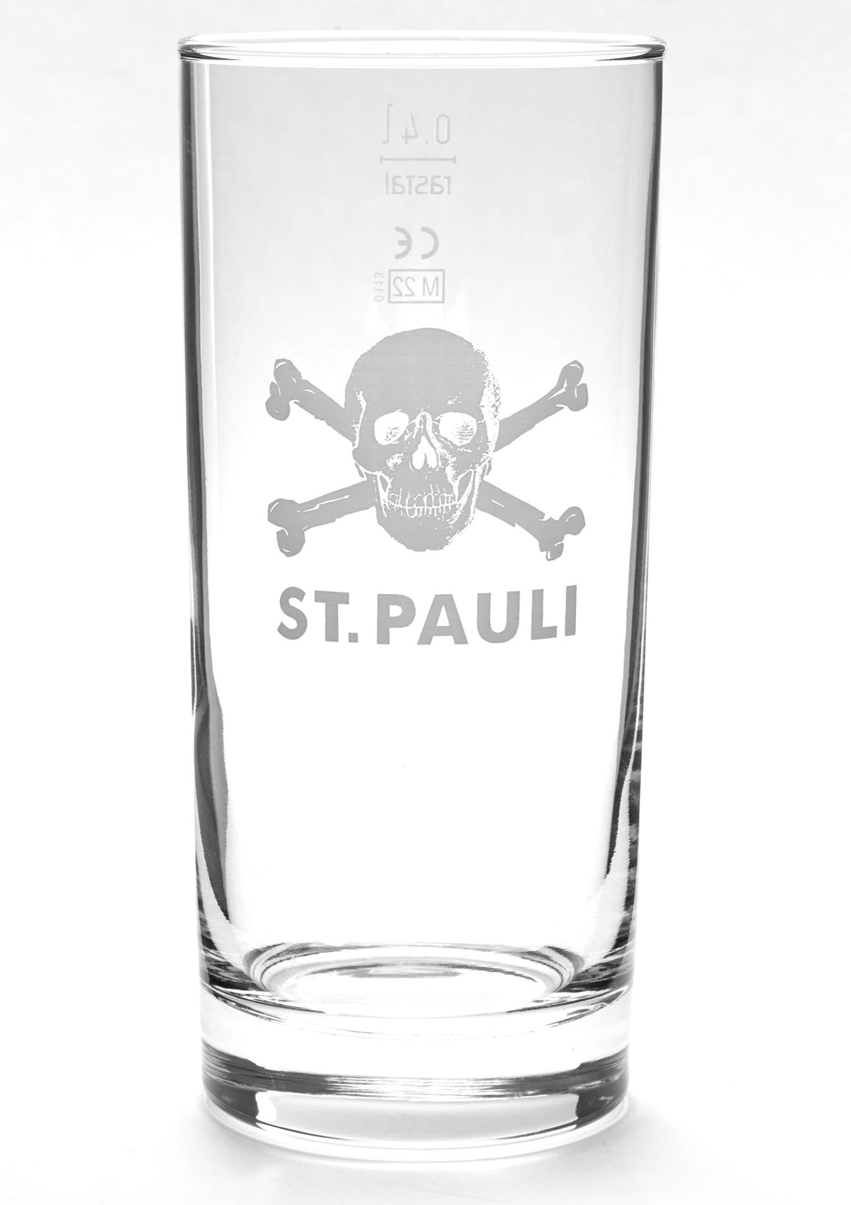 Glas 0,4 l Totenkopf - Cover