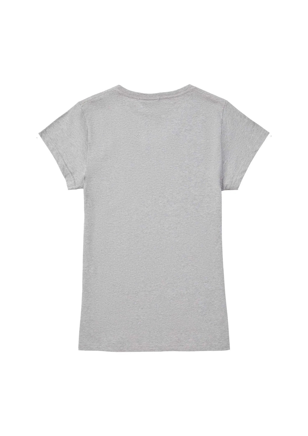Frauen T-Shirt Totenkopf Grau - Gallery