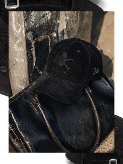 New Era Kappe Totenkopf Feincord