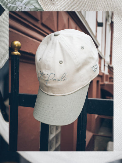 New Era Kappe Dad Creme mint St. Pauli
