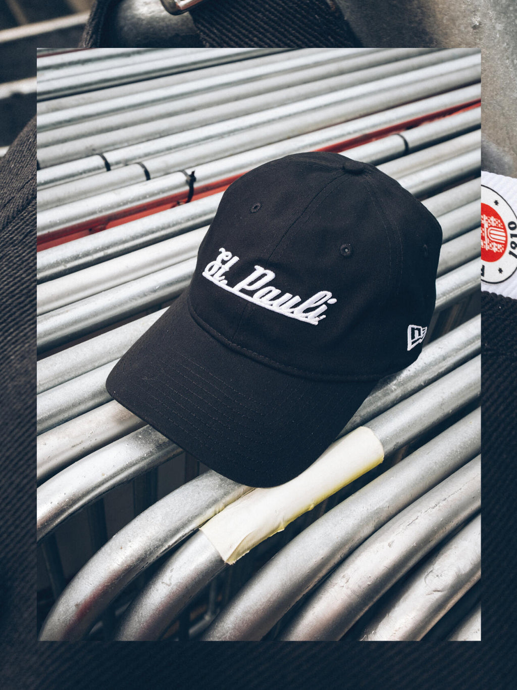 New Era Kappe St. Pauli Schriftzug