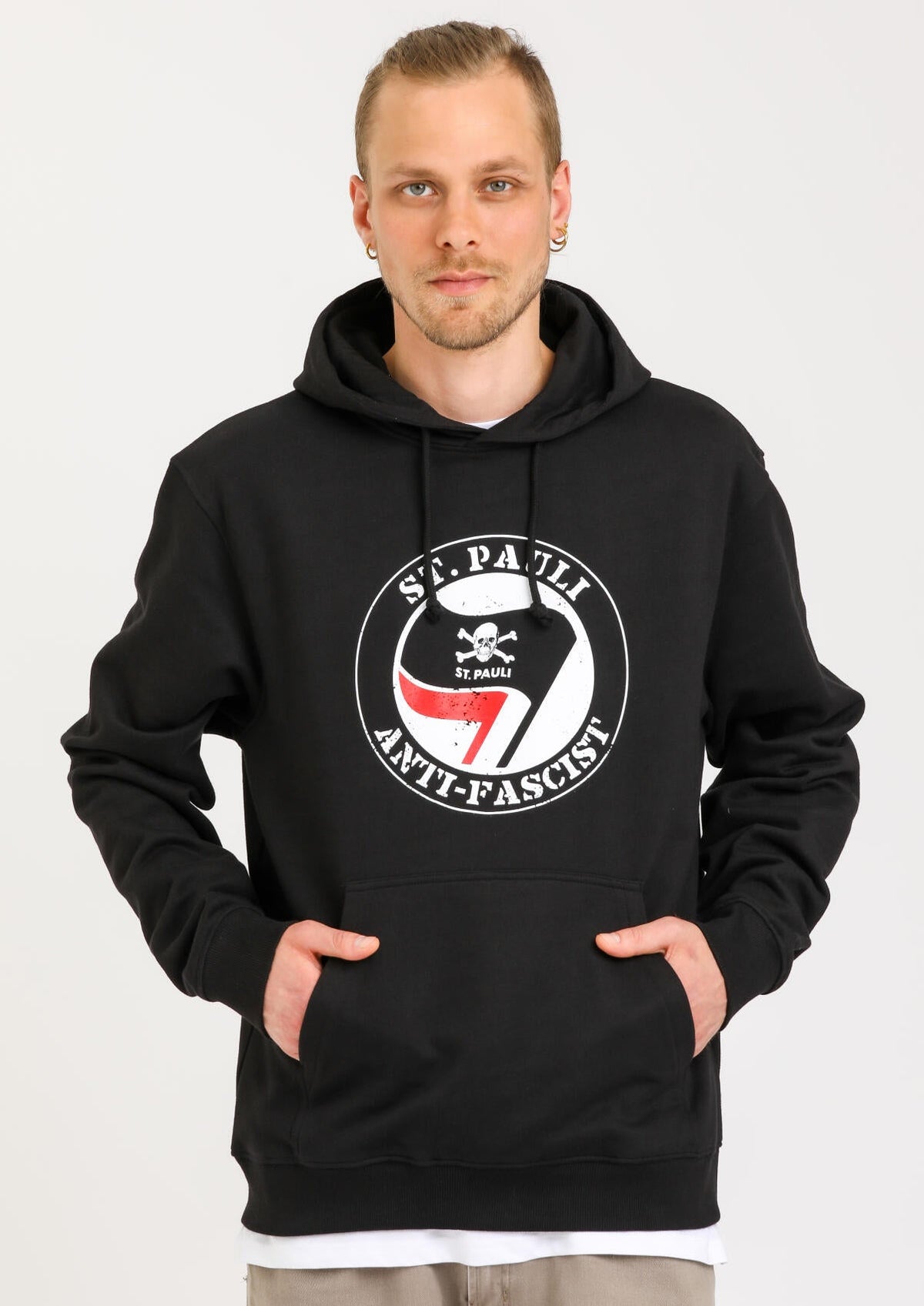 Kapuzenpullover Anti Fascist - Gallery