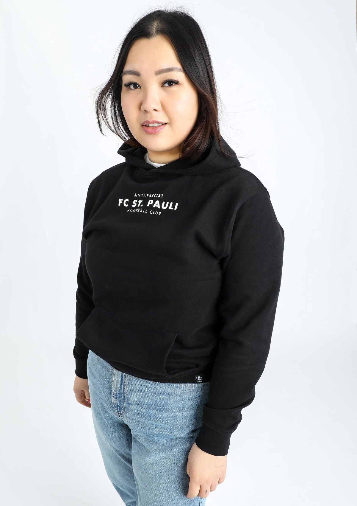 Kapuzenpullover Anti-Fascist Totenkopf - Gallery