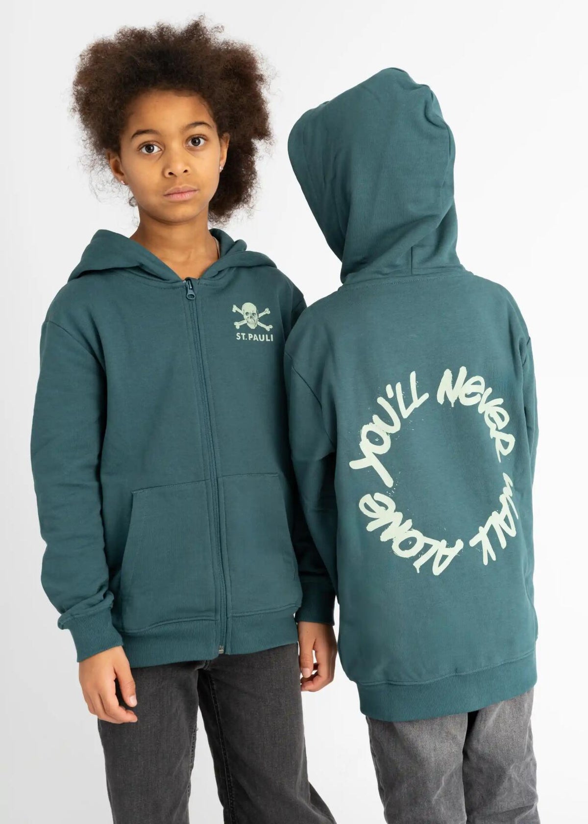 Kinder Kapuzenjacke "Cool Kids in Town" - Gallery
