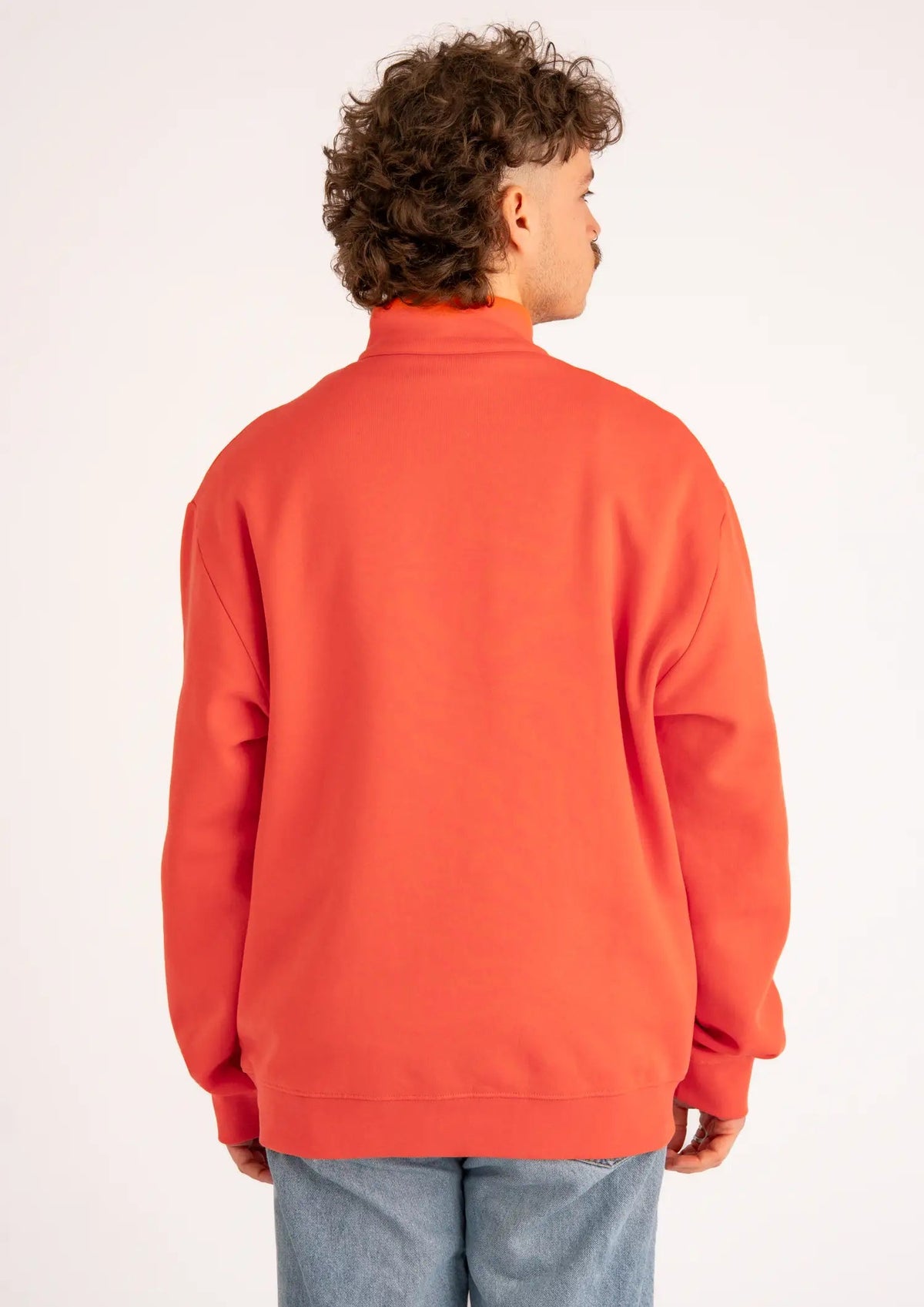 Zipped Sweater "Coral" - Gallery