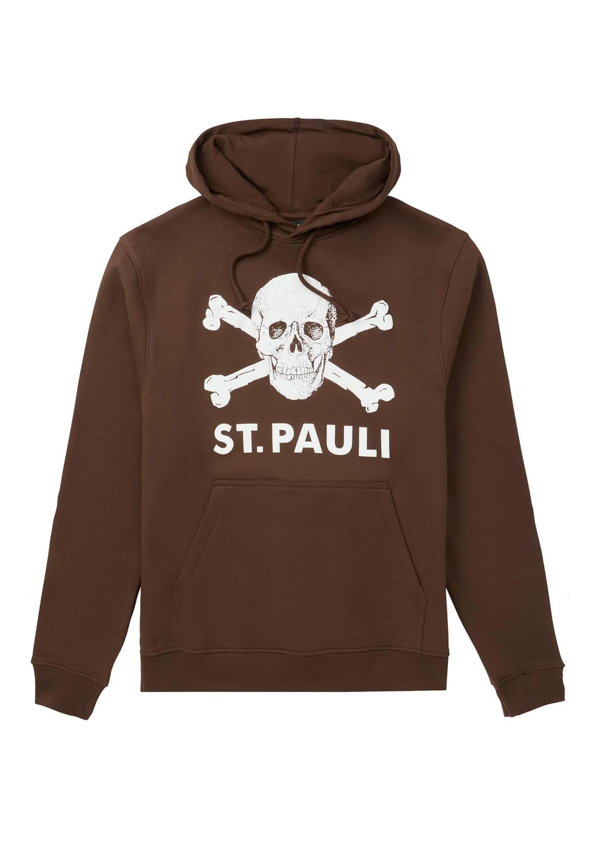 Kapuzenpullover Totenkopf Braun - Cover