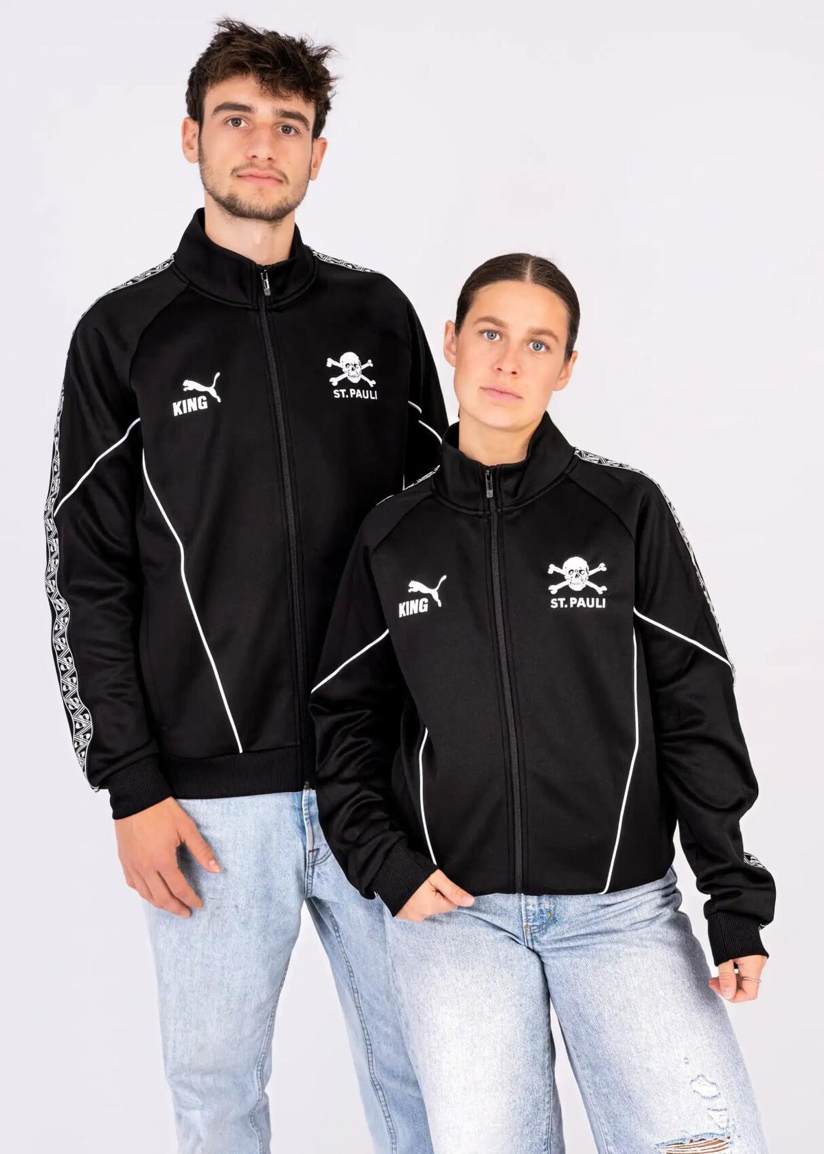 Puma - Trainingsjacke "King" Totenkopf - Gallery