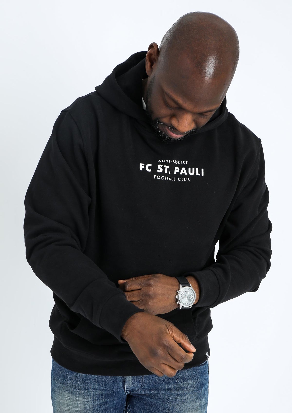 Kapuzenpullover Anti-Fascist Totenkopf - Gallery
