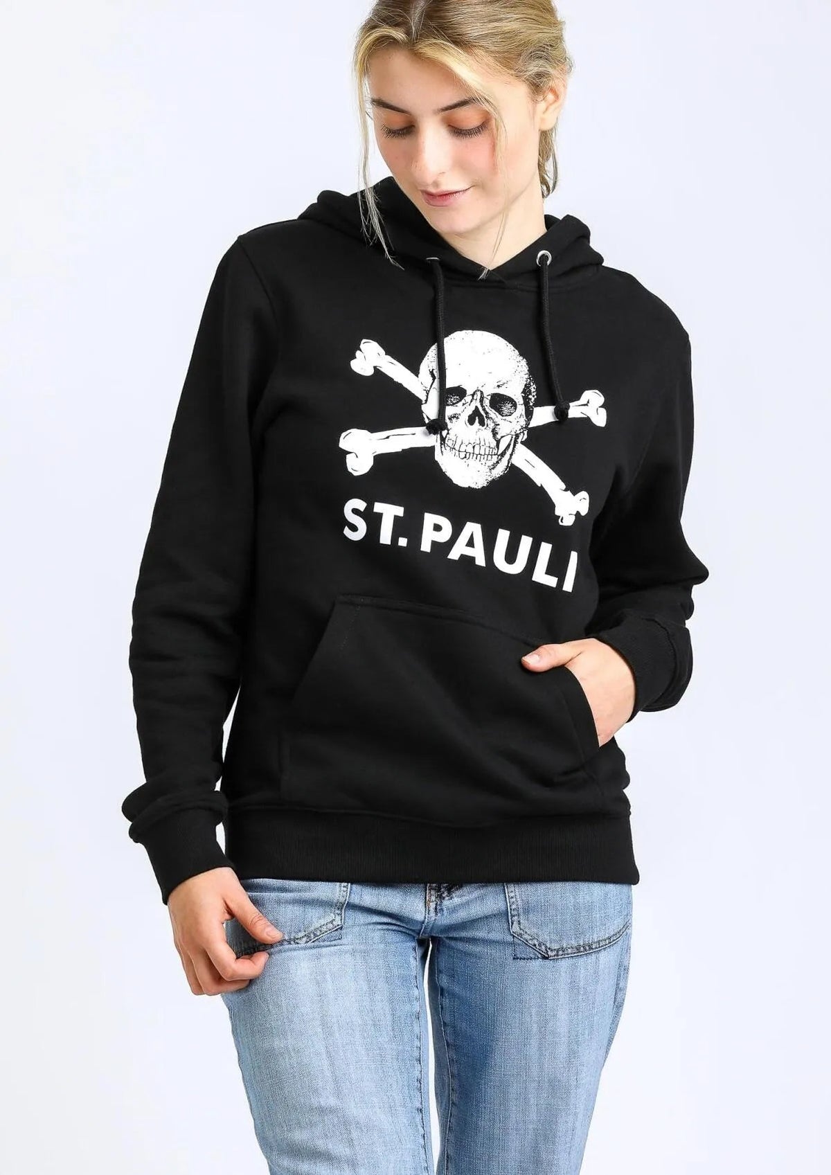 Kapuzenpullover tailliert Totenkopf I - Gallery