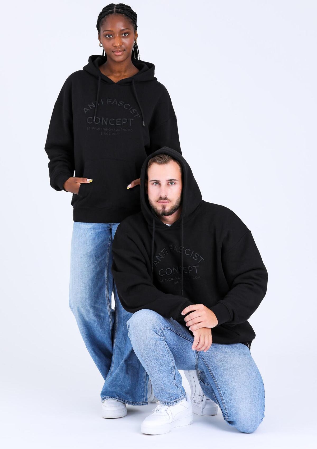 Kapuzenpullover - "Anti Fascist Concept" - Gallery