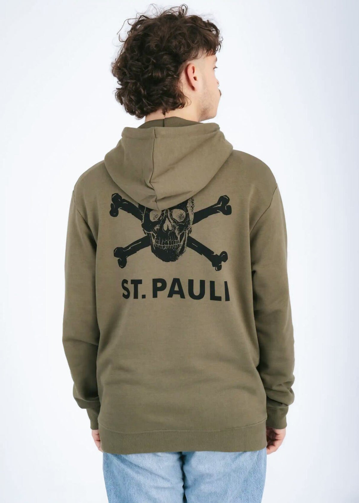 Kapuzenpullover "Black / Olive" - Gallery