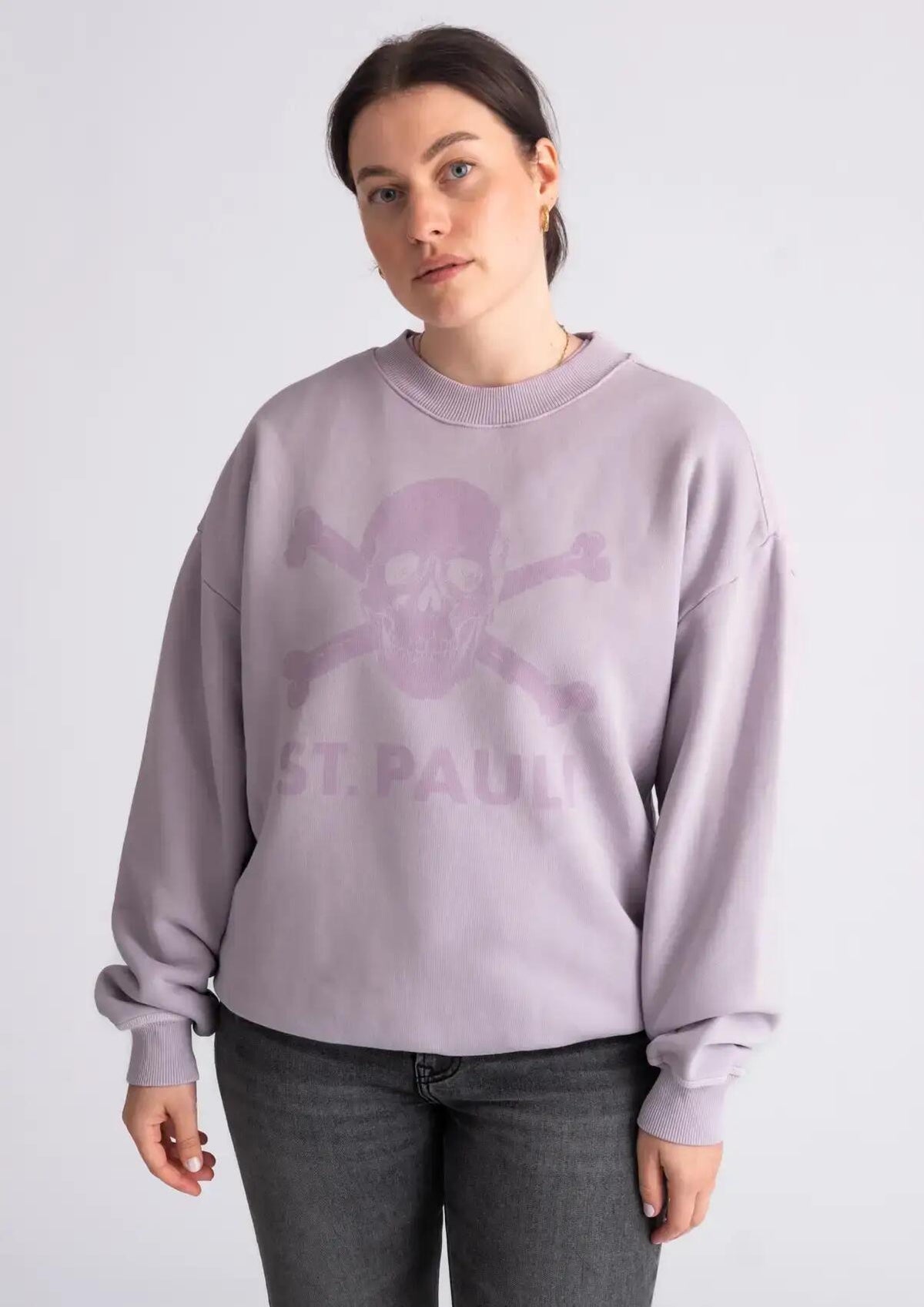 Sweater "Washed Tonal" rosé - Gallery