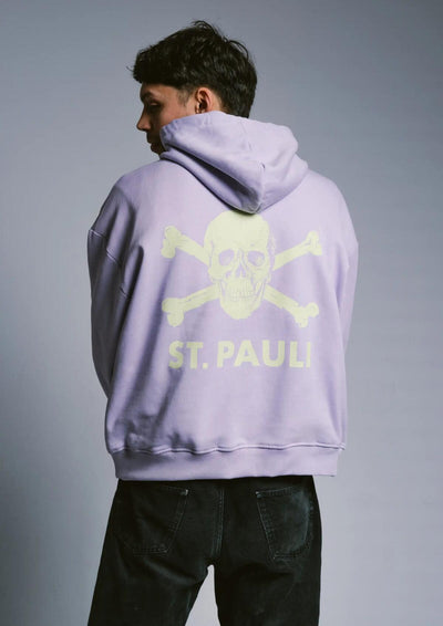 Kapuzenpullover "Lavender / Lime" - Gallery