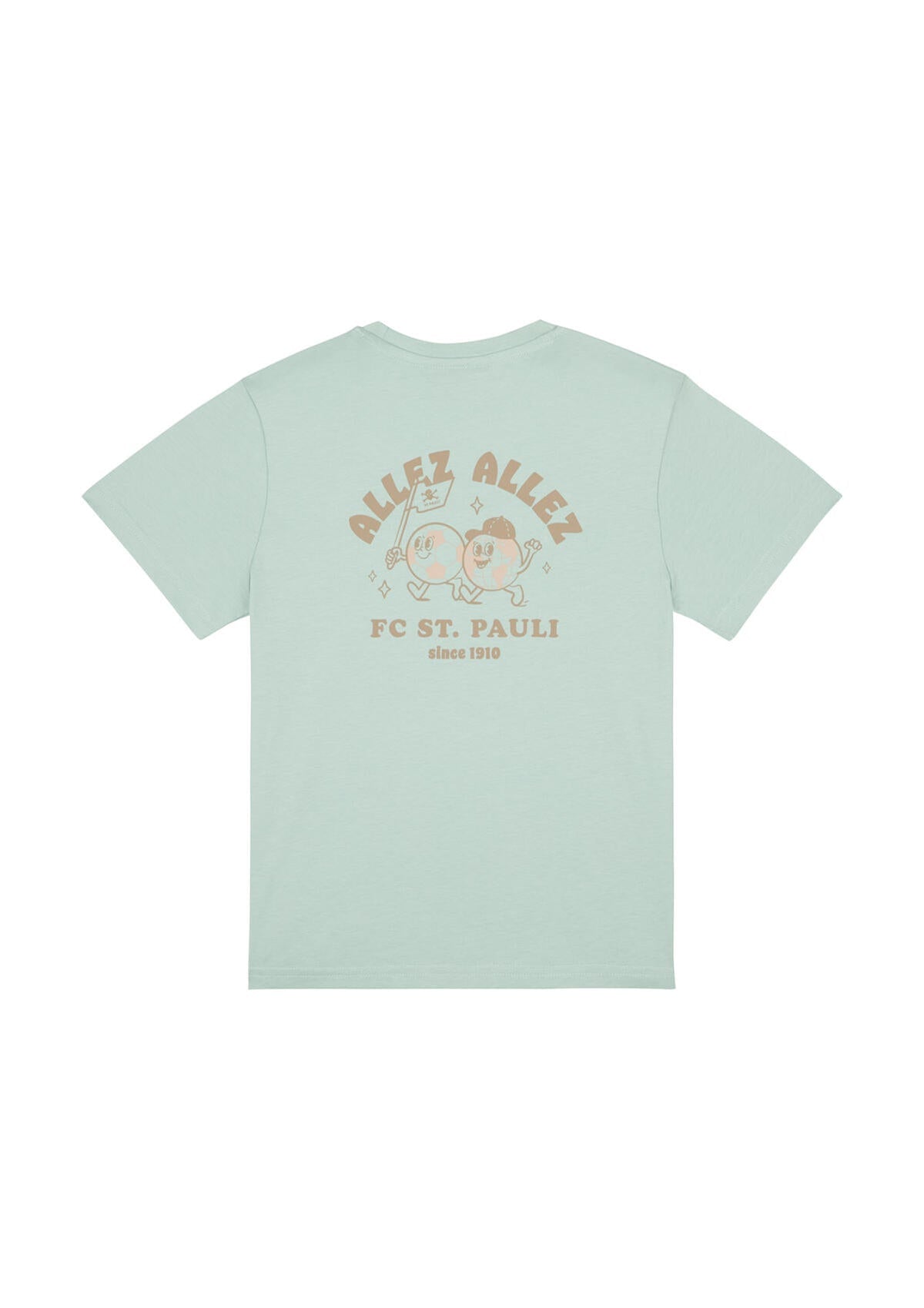 Kinder T-Shirt "Allez Allez" mint - Cover