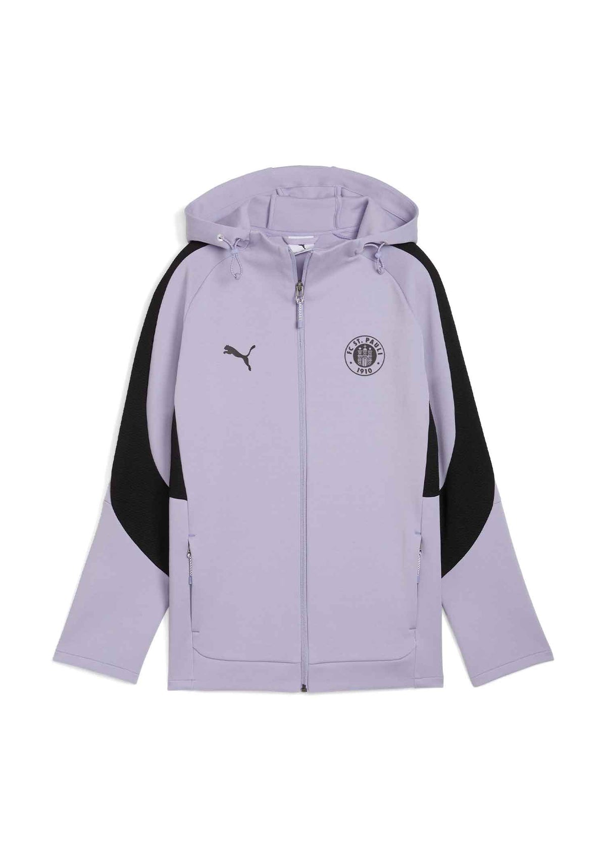 Puma - Kinder Kapuzenjacke Team violett 2025-26 - Cover