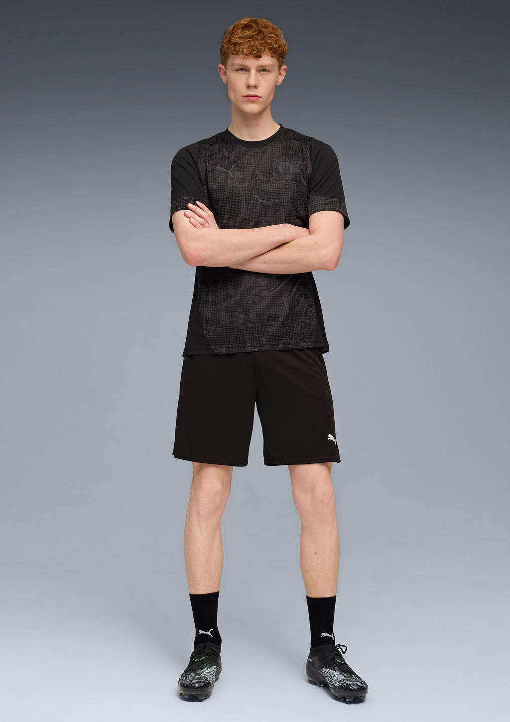 Puma - Trainingsshirt Staff schwarz 2025-26