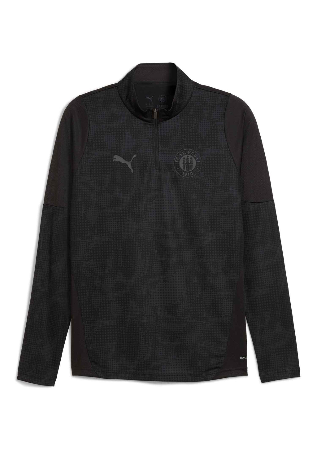 Puma - Langarmshirt Staff schwarz 2025-26