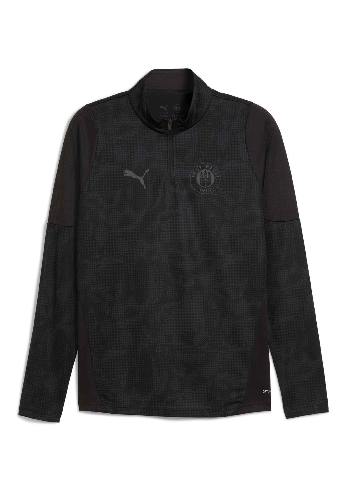 Puma - Langarmshirt Staff schwarz 2025-26