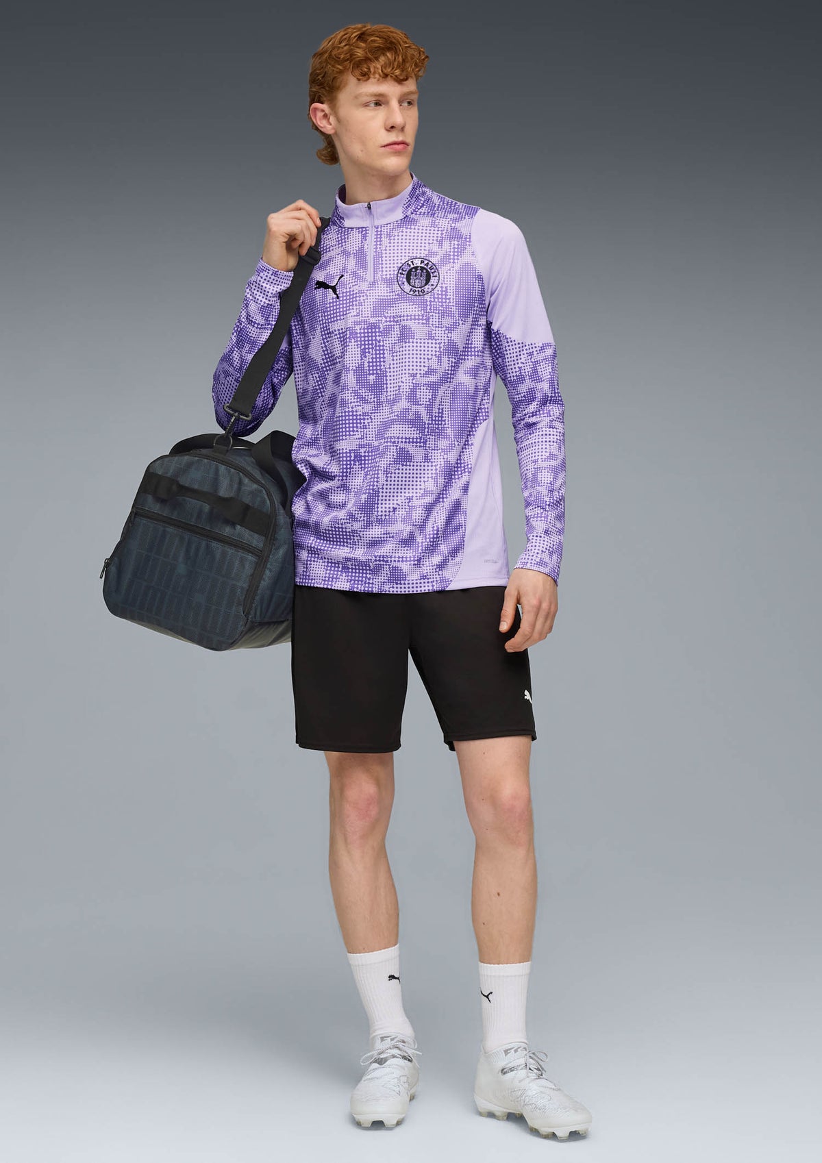 Puma - Langarmshirt Team violett 2025-26