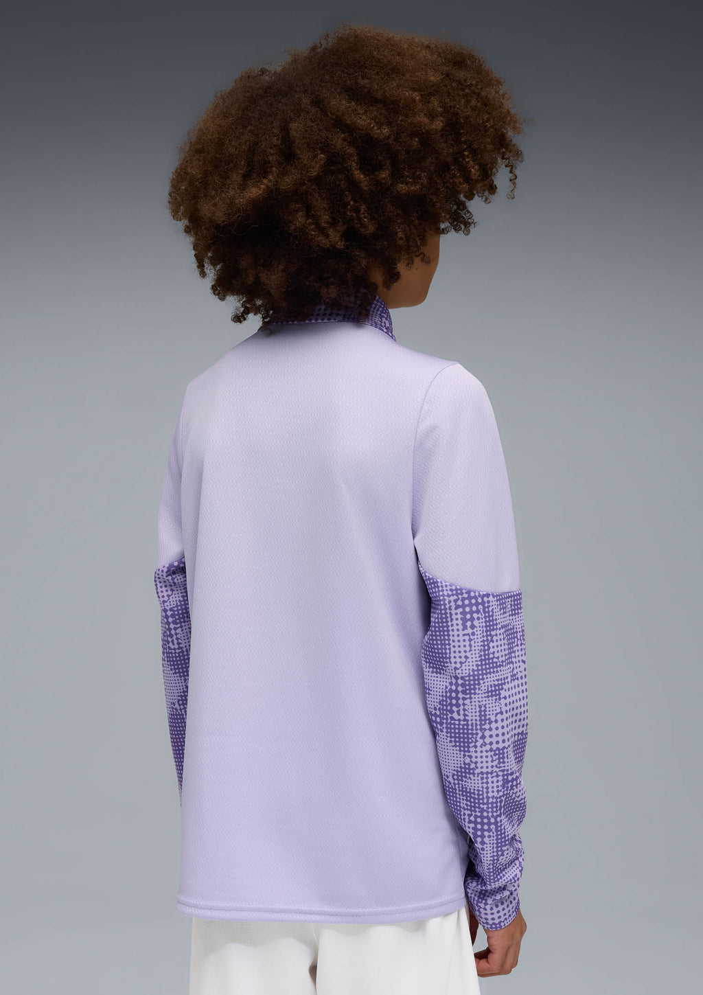 Puma - Kinder Langarmshirt Team violett 2025-26