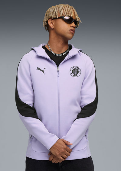 Puma - Kapuzenjacke Team violett 2025-26