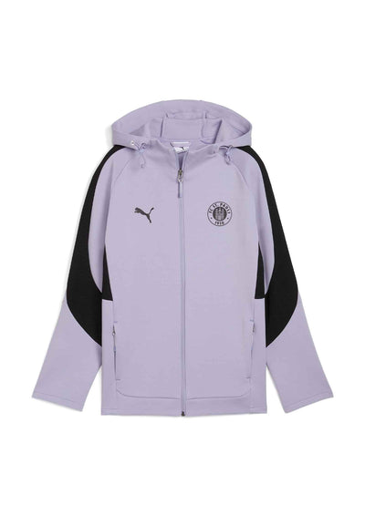 Puma - Kinder Kapuzenjacke Team violett 2025-26