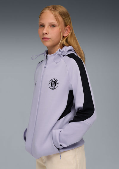 Puma - Kinder Kapuzenjacke Team violett 2025-26