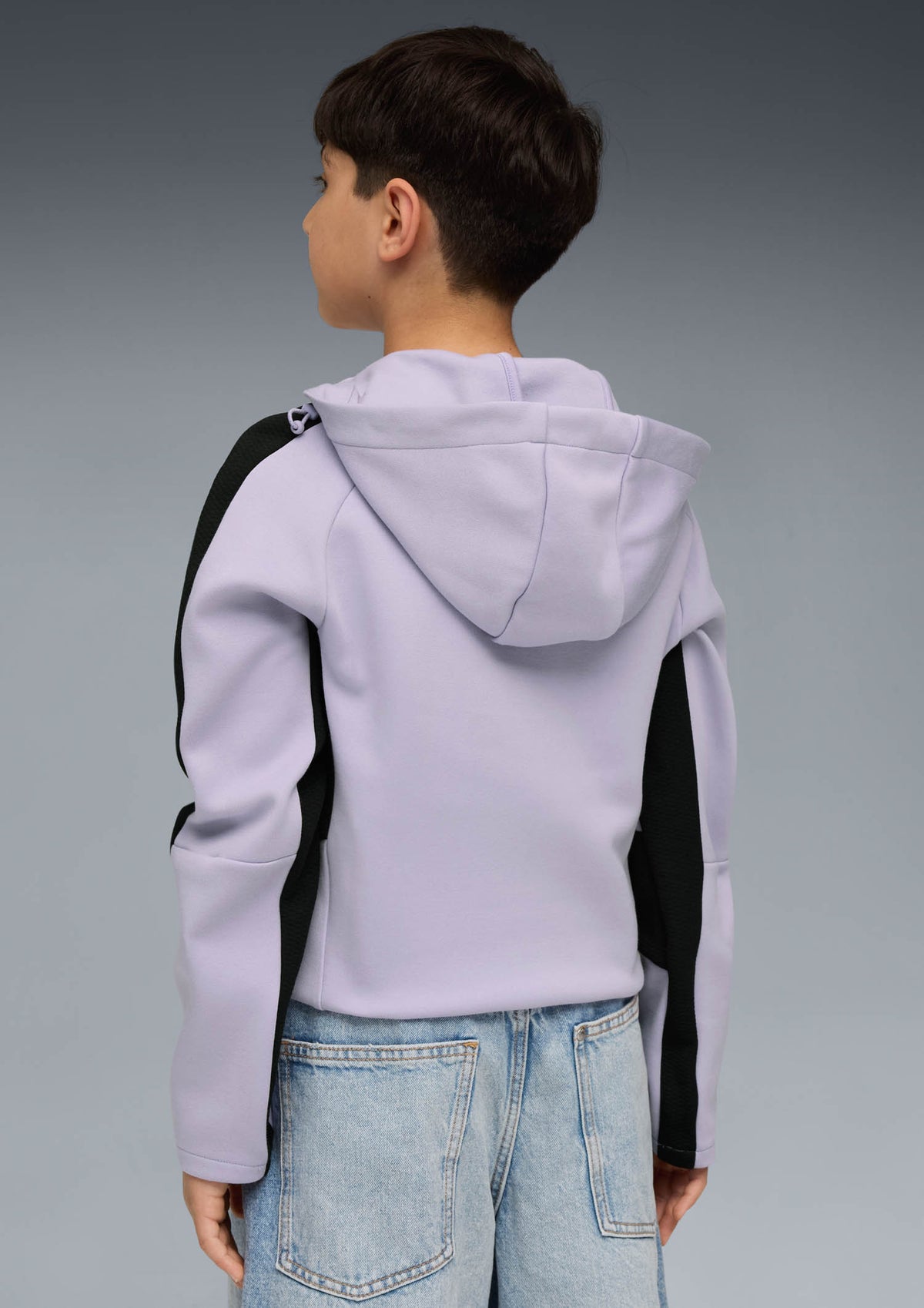 Puma - Kinder Kapuzenjacke Team violett 2025-26