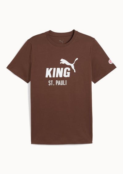 Puma - T-Shirt "King" braun 2025-26