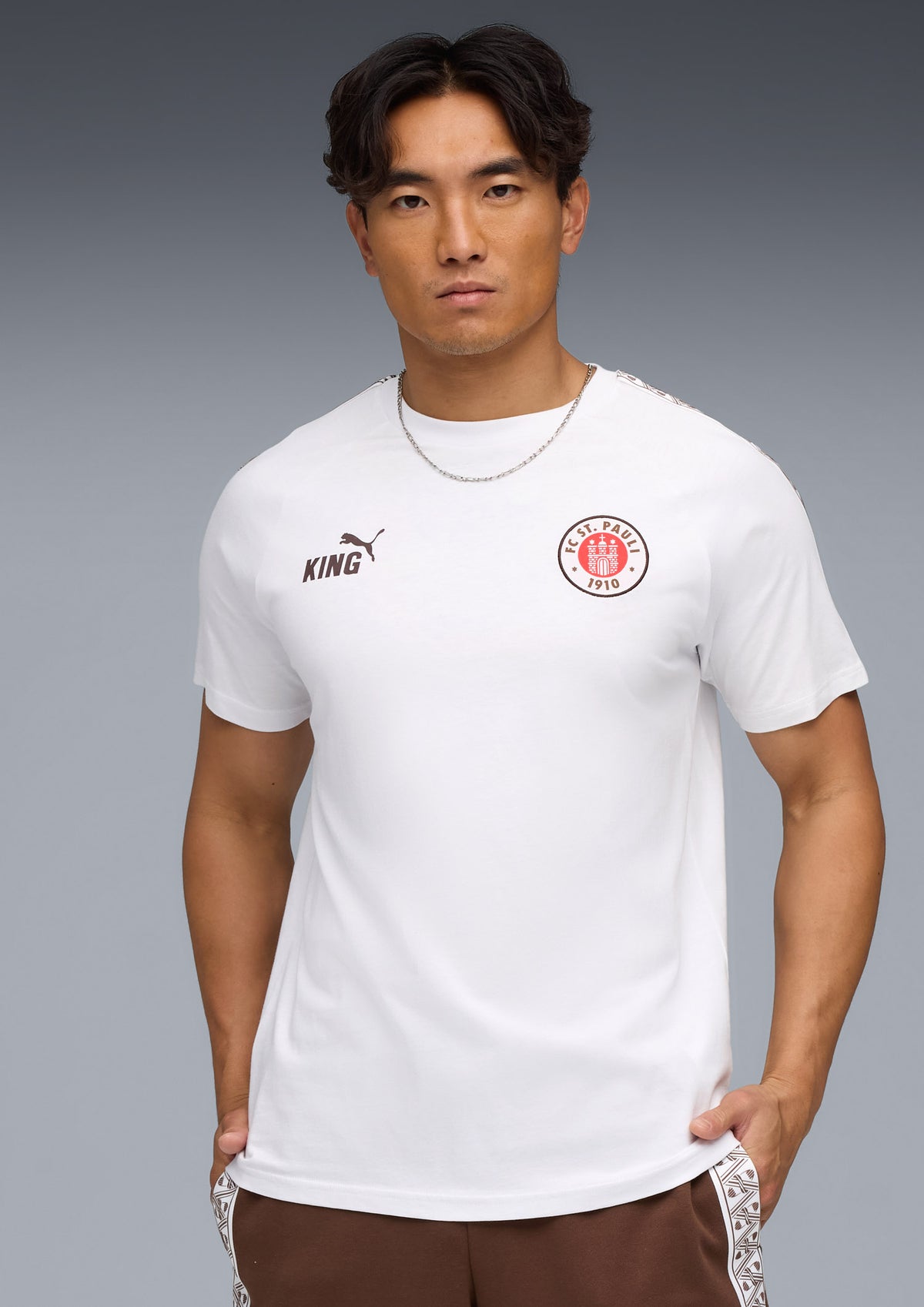 Puma - T-Shirt "King" weiß 2025-26