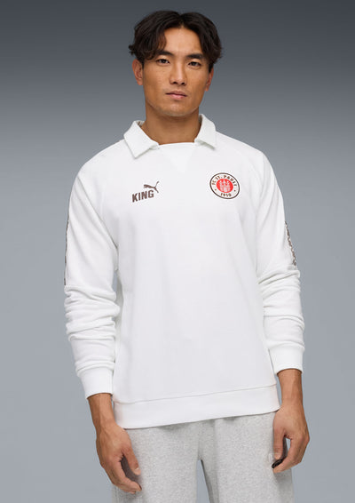 Puma - Sweatshirt "King" weiß 2025-26