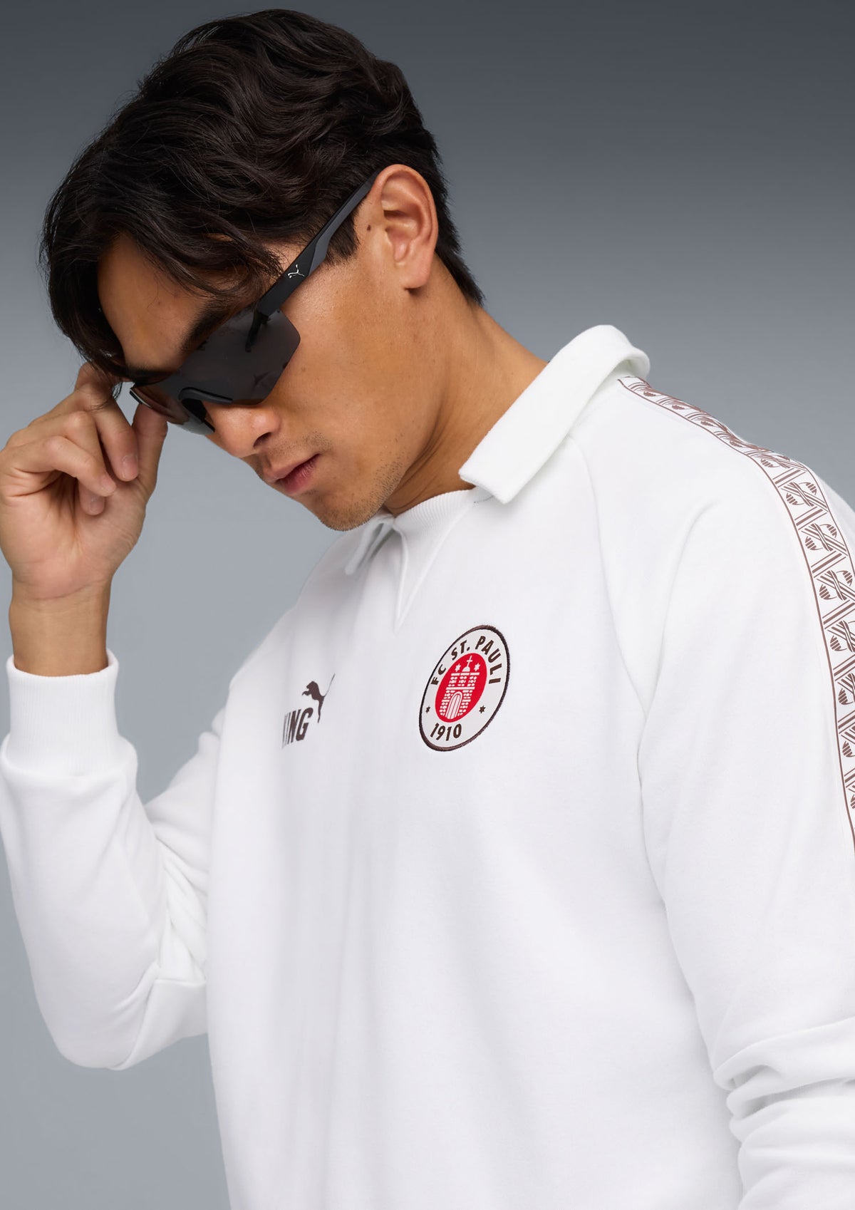 Puma - Sweatshirt "King" weiß 2025-26