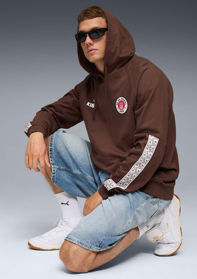 Puma - Hoodie "King" braun 2025-26