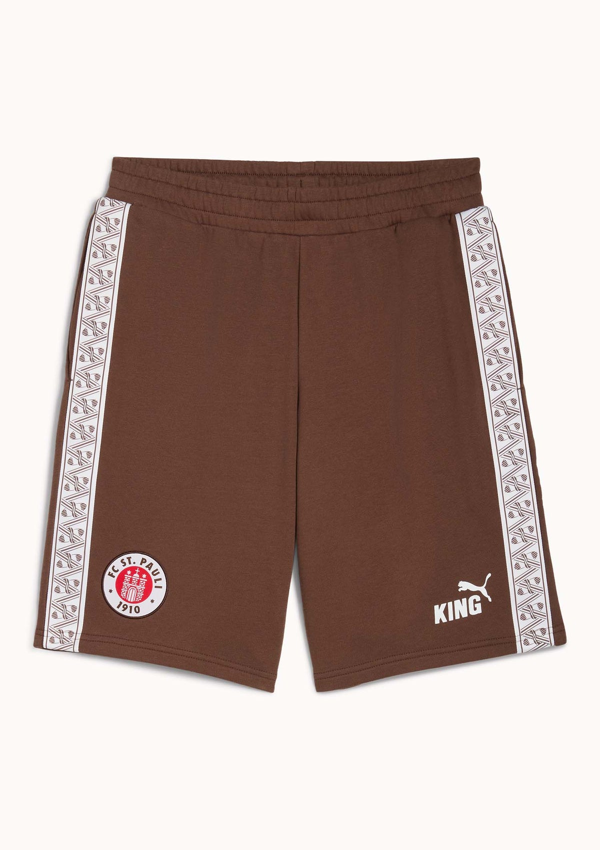 Puma - Sweatshorts "King" braun 2025-26