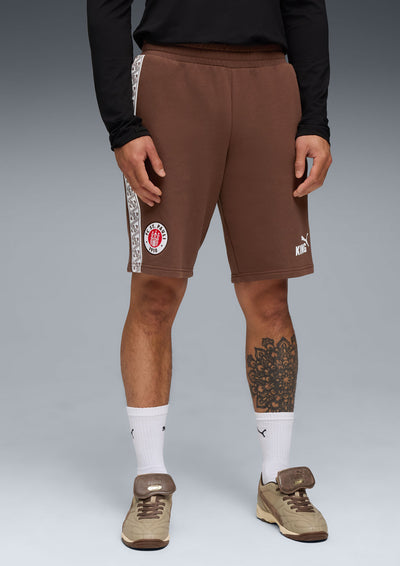 Puma - Sweatshorts "King" braun 2025-26