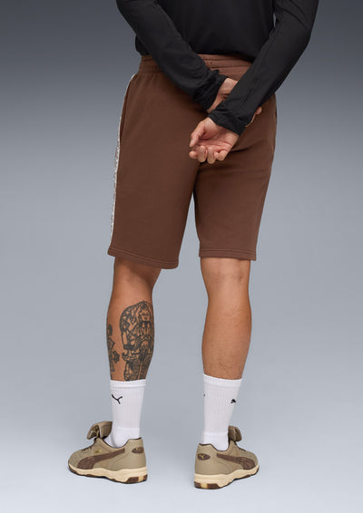 Puma - Sweatshorts "King" braun 2025-26