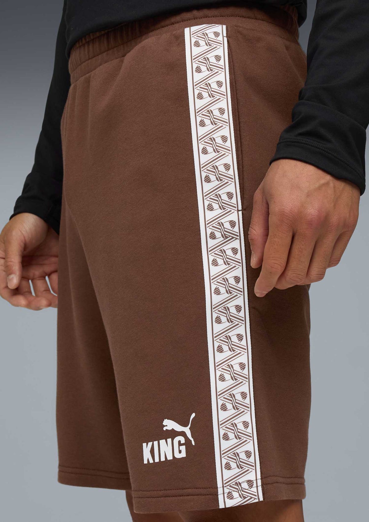 Puma - Sweatshorts "King" braun 2025-26