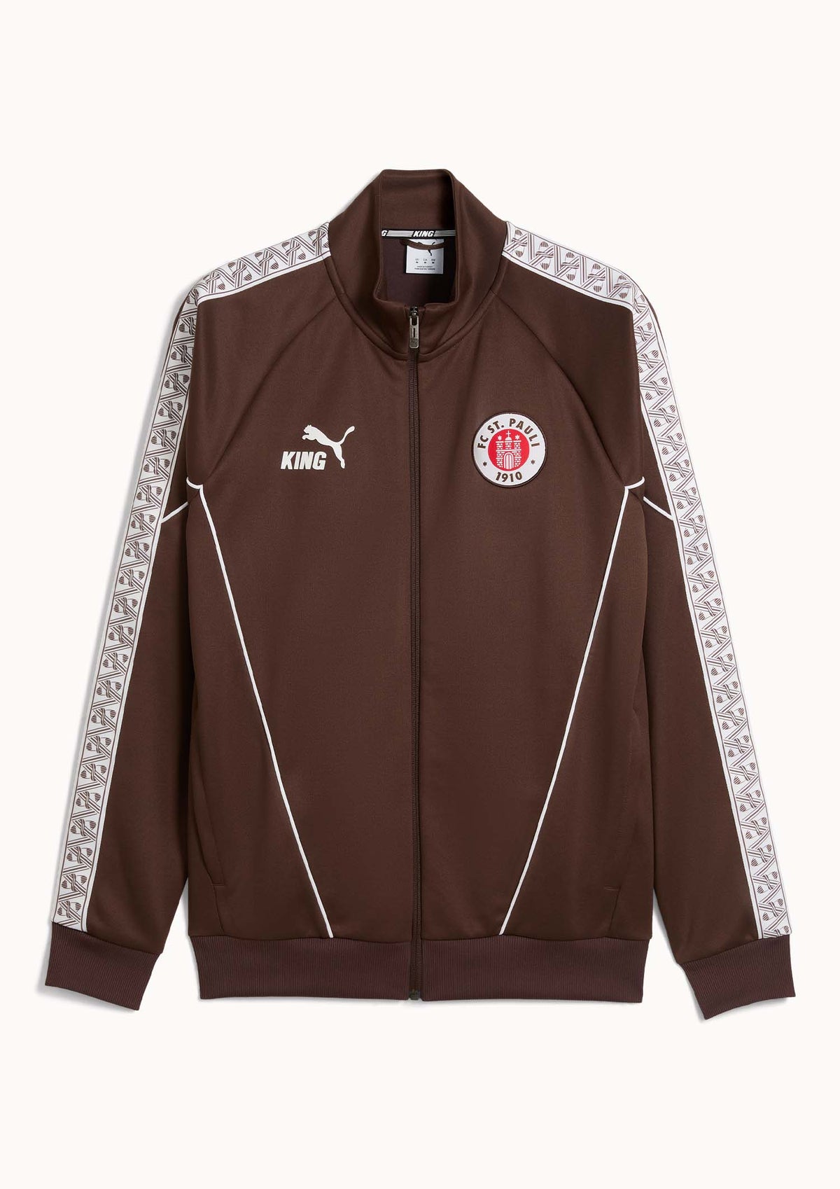 Puma - Trainingsjacke "King" braun 2025-26