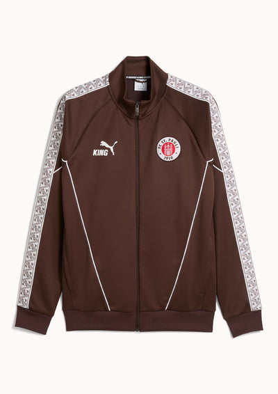 Puma - Trainingsjacke "King" braun 2025-26