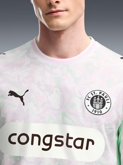 Puma - Trikot Drei langarm pink-mint 2026-27
