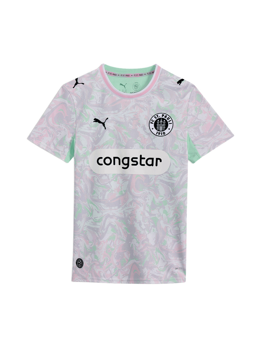 Puma - Kinder Trikot Drei pink-mint 2026-27