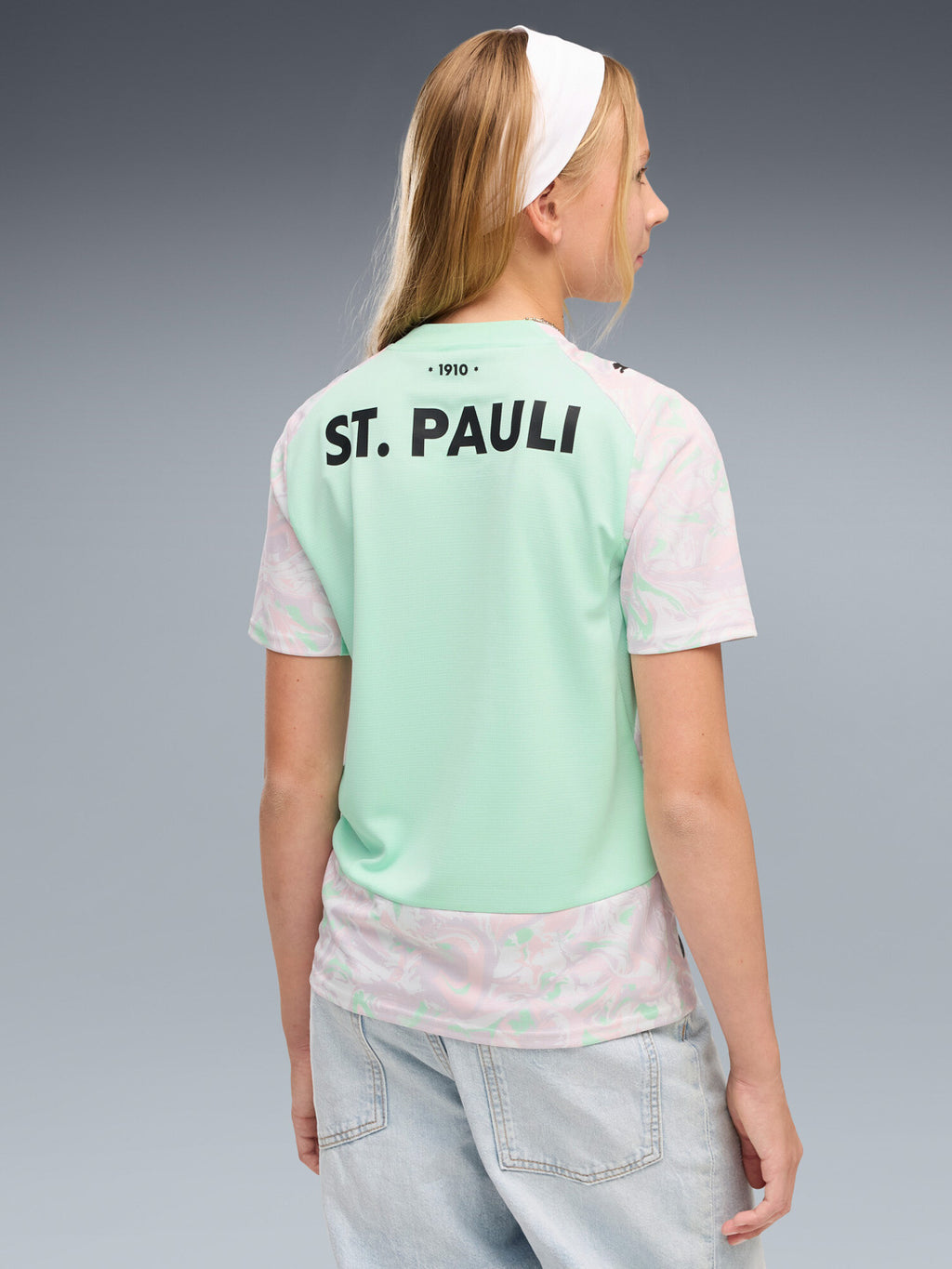 Puma - Kinder Trikot Drei pink-mint 2026-27