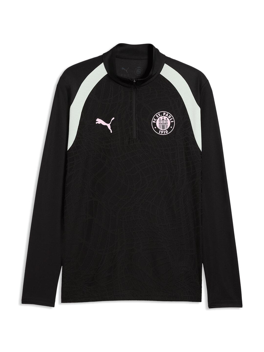 Puma - Training 1/4 Zip Top schwarz 2026-27