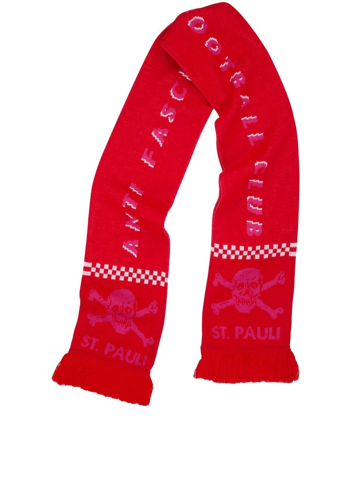 Schal "Anti Fascist" - rot - Gallery
