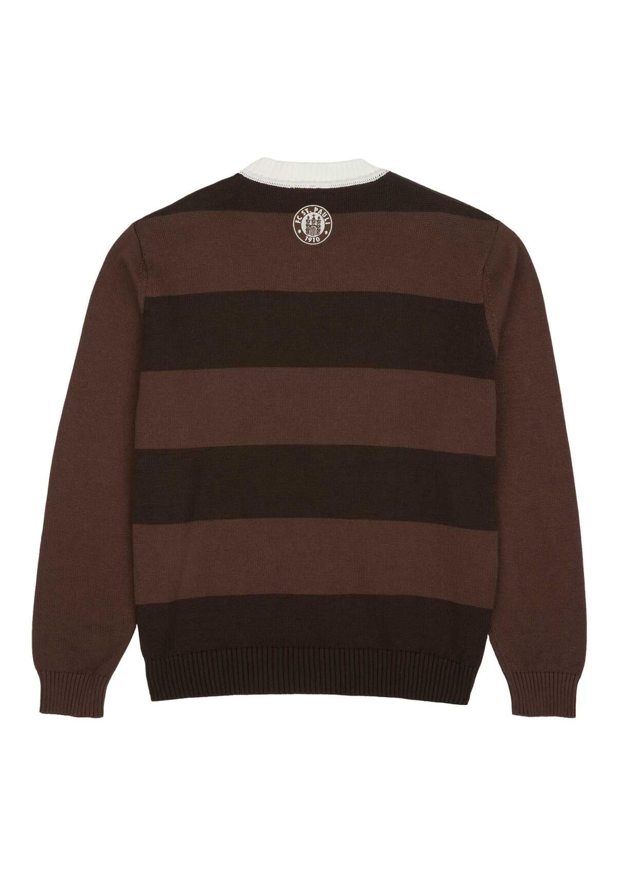 Strickpullover "Super Fan Stripes" - Gallery