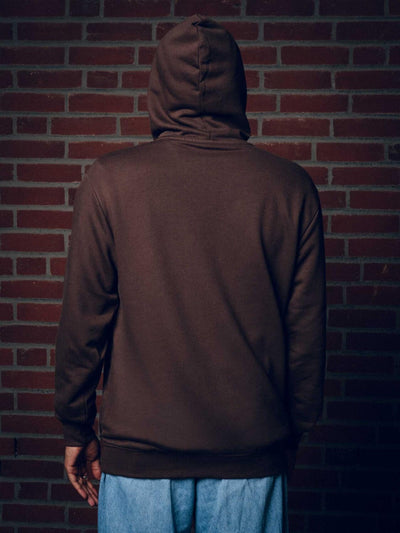 Kapuzenpullover "braun/ Off White" - Gallery