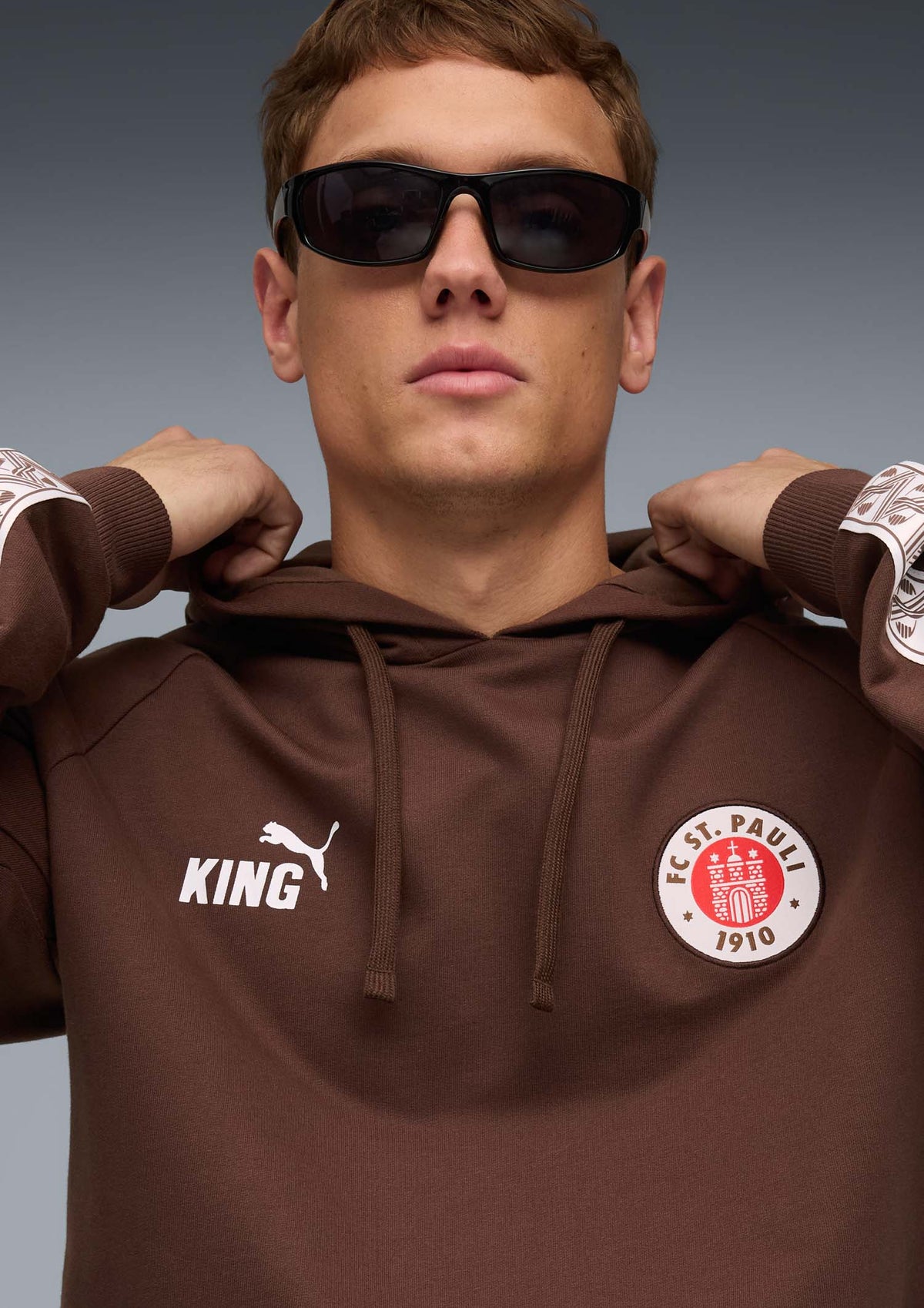 Puma - Hoodie "King" braun 2025-26 - Gallery