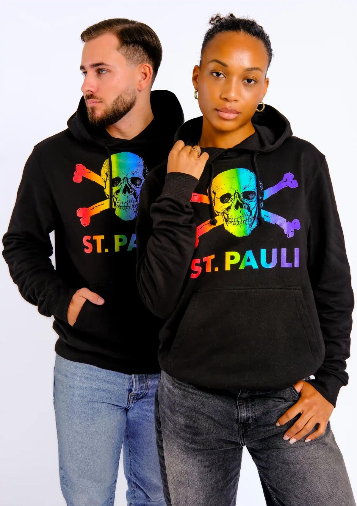 Kapuzenpullover Regenbogen - Gallery