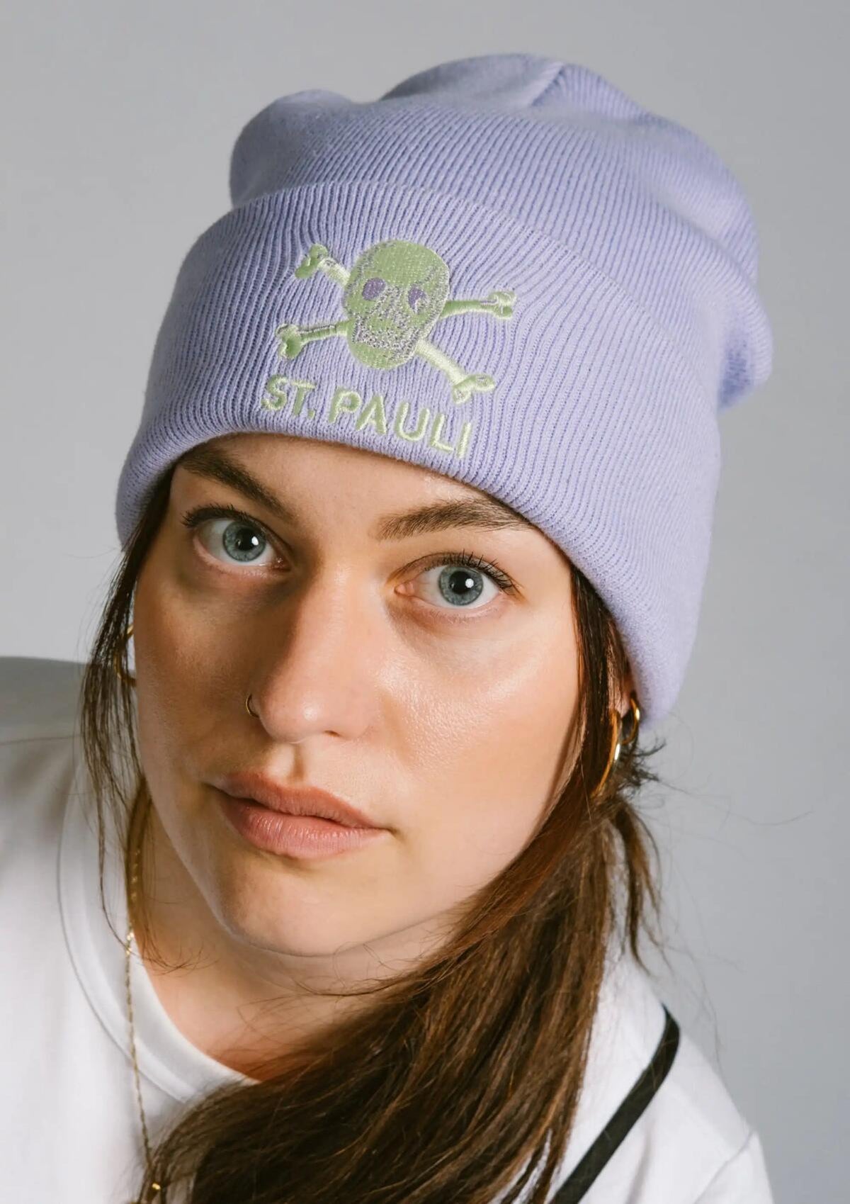 Mütze "Lavender / Lime" - Gallery